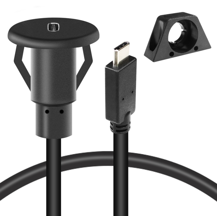Ugradbena utičnica AMPIRE XUC060 (USB-C, 60cm)-1