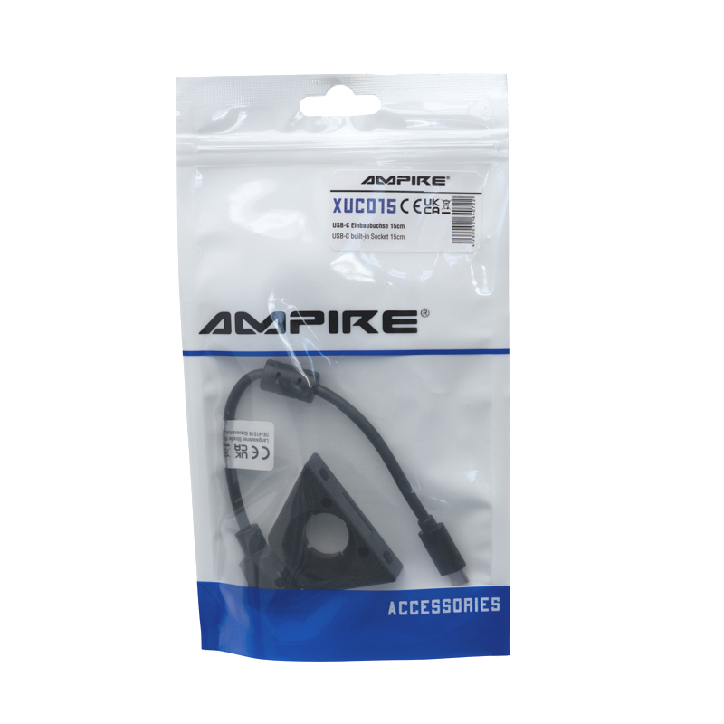 Ugradbena utičnica AMPIRE XUC015 (USB-C, 15cm)-10