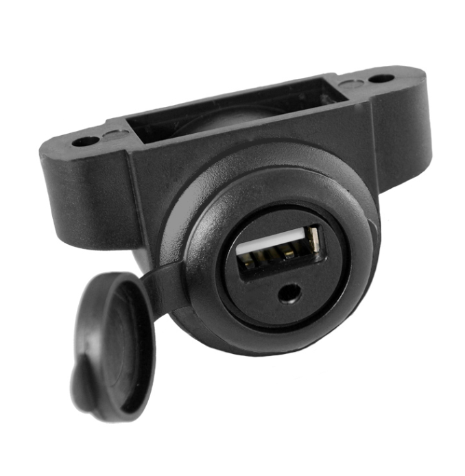 Ugradbena utičnica AMPIRE ZBX060 (USB / AUX, 3.5mm jack, 60cm)