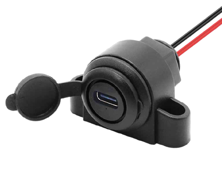 Ugradbeni punjač AMPIRE ZBC031 (USB-C, 12/24V > USB, 3.1A)-2