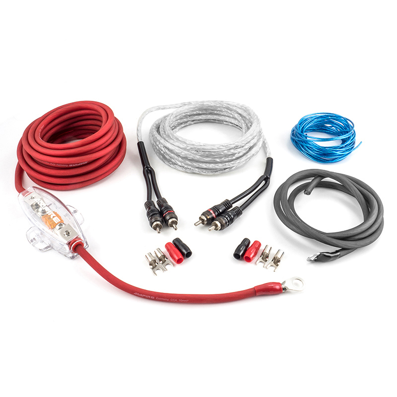 Set kablova AMPIRE EPK10 Power-Kit (10mm², mini ANL držač osigurača)-2
