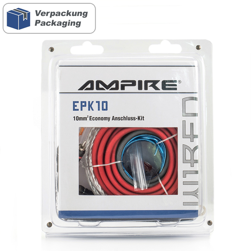 Set kablova AMPIRE EPK10 Power-Kit (10mm², mini ANL držač osigurača)-3