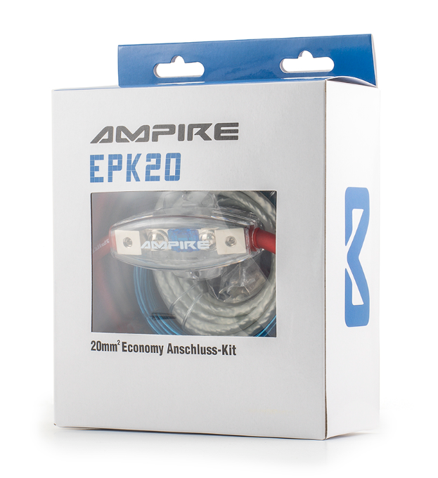 Set kablova AMPIRE EPK20 Power-Kit (20mm², Mini-ANL držač osigurača)-2