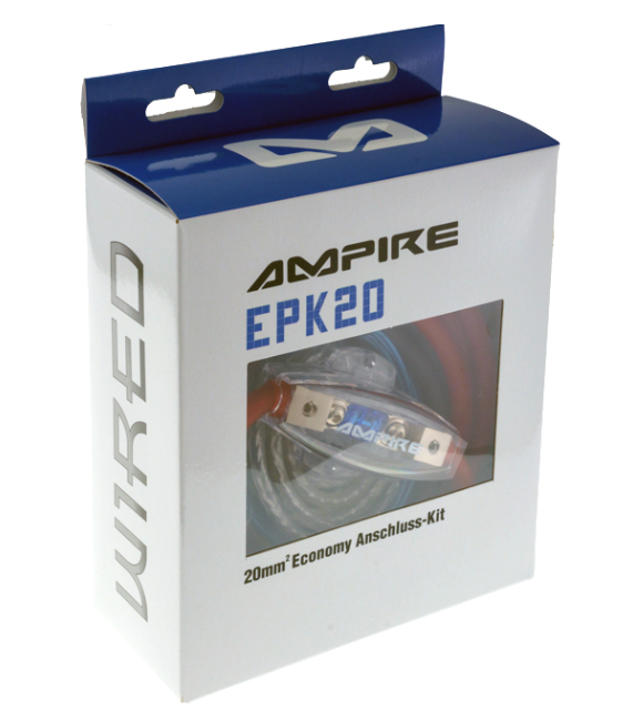 Set kablova AMPIRE EPK20 Power-Kit (20mm², Mini-ANL držač osigurača)-1