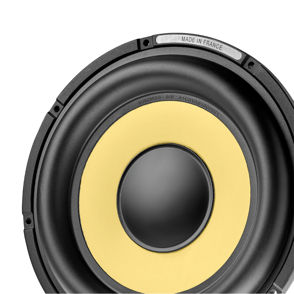 Subwoofer FOCAL K2 POWER EVO series (25cm, 2x4 Ohms, shallow, 700 W, 25 Hz - 500 Hz)-1