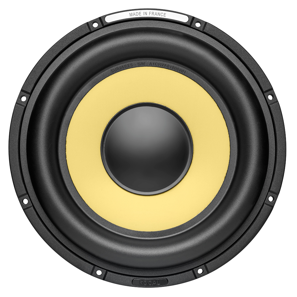 Subwoofer FOCAL K2 POWER EVO series (25cm, 2x4 Ohms, shallow, 700 W, 25 Hz - 500 Hz)-2