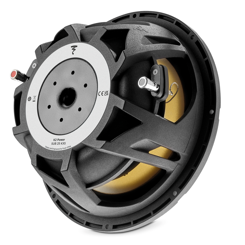 Subwoofer FOCAL K2 POWER EVO series (25cm, 2x4 Ohms, shallow, 700 W, 25 Hz - 500 Hz)-3