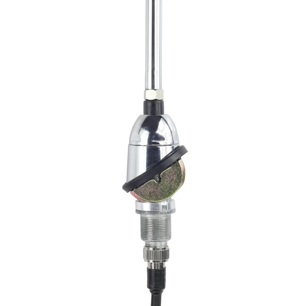 Antenna RETROSOUND Teleskopantenne verchromtes Messing Heckmontage-4