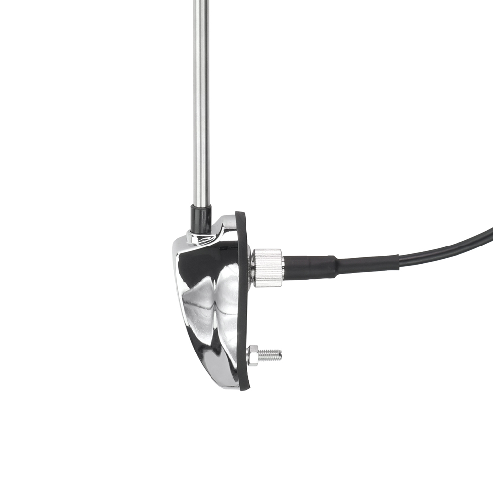 Antenna RETROSOUND VW Side Mount Collapsible Mast W/Chrome baza, Single Post-1