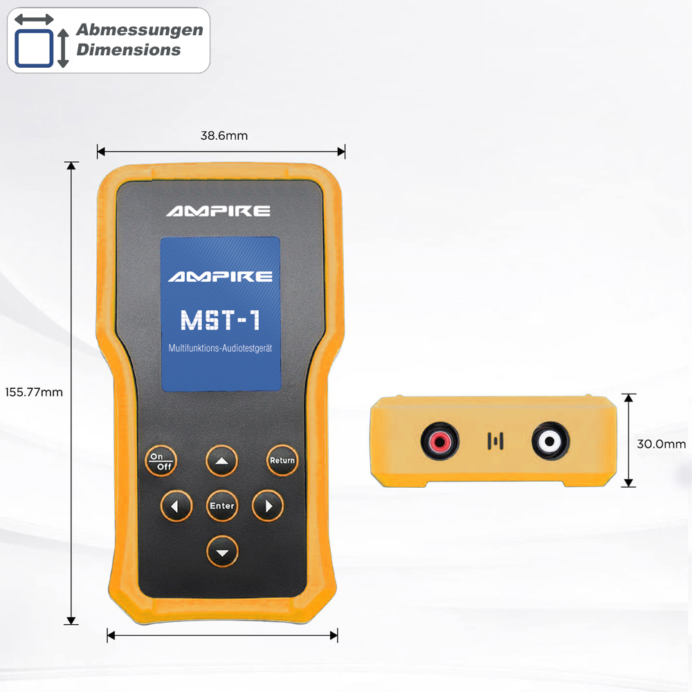 Višenamjenski tester zvučnika AMPIRE MST-1-7
