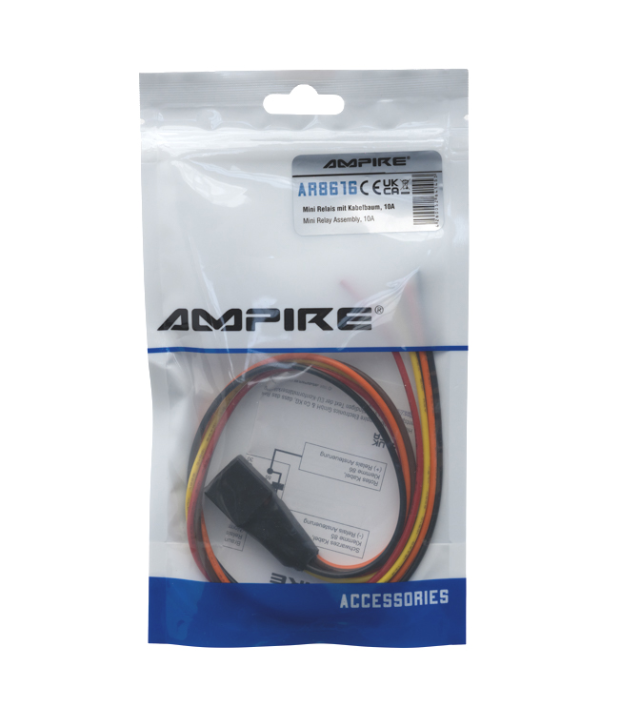 Mini relejni sklop AMPIRE AR8616 (10A)-1
