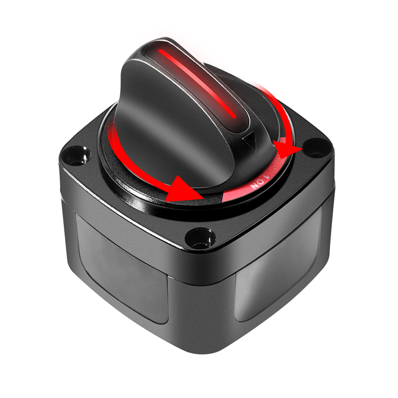 Prekidač baterije AMPIRE za 1 bateriju (ON/OFF), 250A, s kontrolnom LED diodom (12V)-8