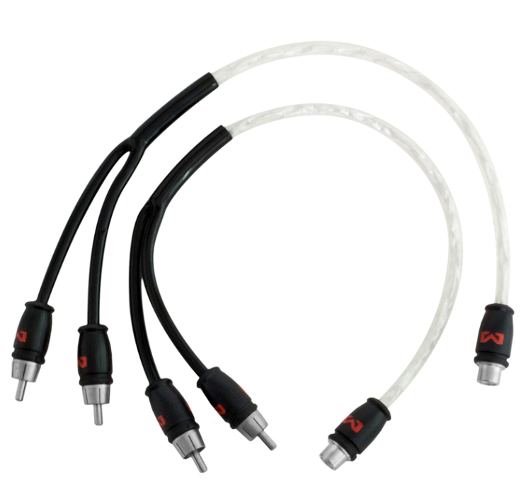 Audio Y-kabel AMPIRE X30S (30cm, Stop Noise tehnologija)