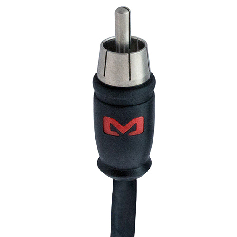 Audio Y-kabel AMPIRE X30B (30cm, Stop Noise tehnologija, RCA priključci)-8
