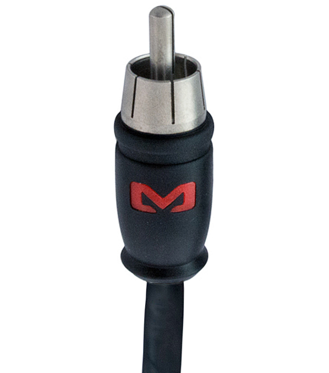 Audio Y-kabel AMPIRE X30B (30cm, Stop Noise tehnologija, RCA priključci)-1