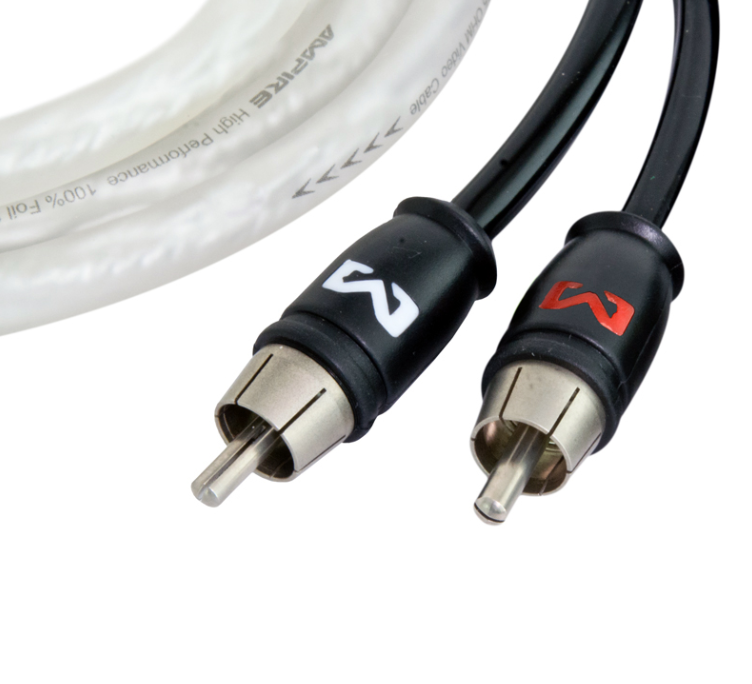 Audio kabel AMPIRE 400cm, 2-kanalni (X-Link serija, Stop Noise tehnologija, 100% folijski oklop)-2