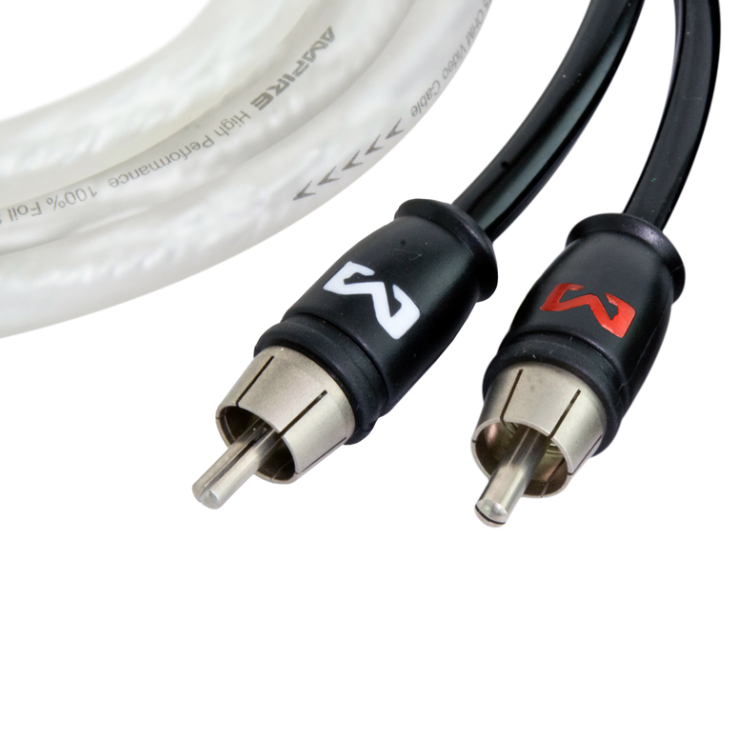 Audio kabel AMPIRE X-Link 250cm (2-kanalni RCA, 100% folijski oklop, Stop Noise tehnologija)-2