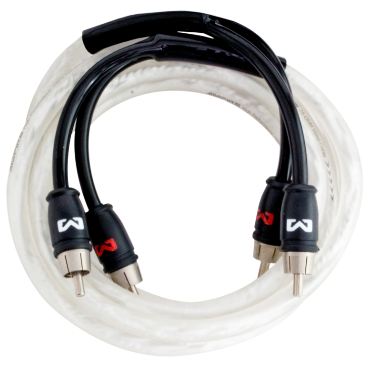 Audio kabel AMPIRE X-Link 250cm (2-kanalni RCA, 100% folijski oklop, Stop Noise tehnologija)
