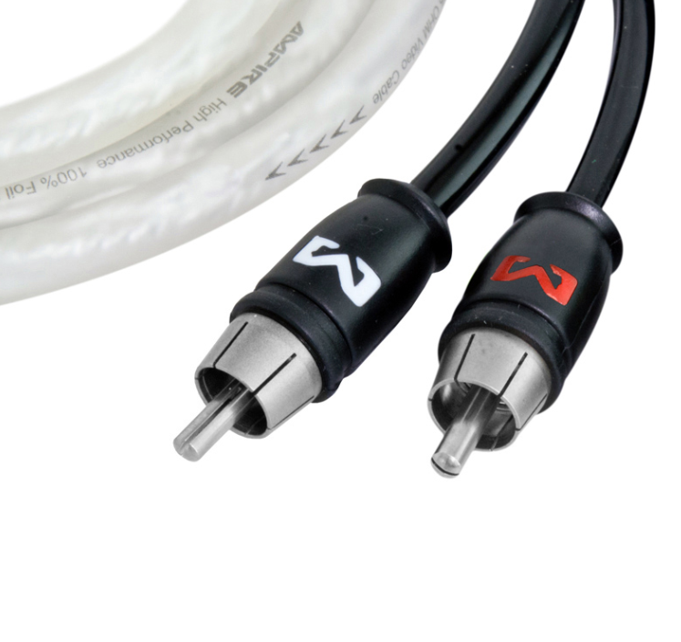 Audio kabel AMPIRE 175cm, 2-kanalni (X-Link serija, Stop Noise tehnologija, 100% folijski oklop)-2