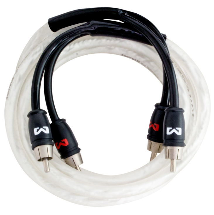 Audio kabel AMPIRE 50cm, 2-kanalni (X-Link serija, 100% folijski oklop, Stop Noise tehnologija)
