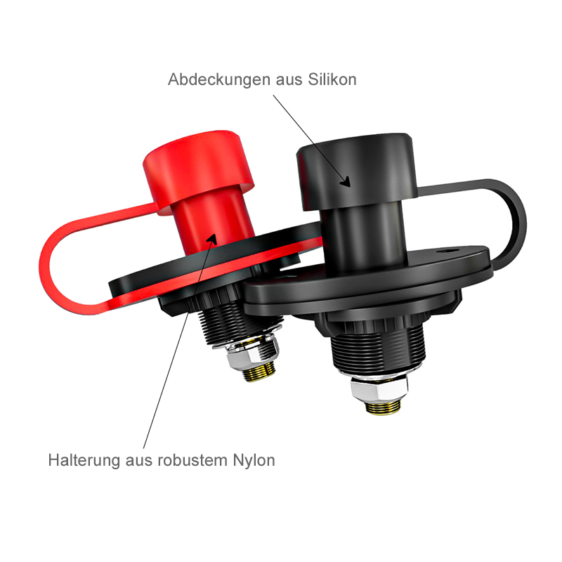 Kontakti za punjenje i pokretanje baterije AMPIRE SHK200 (12-24V, 21 mm, mesing)-5