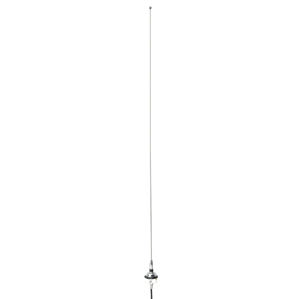 Antenna RETROSOUND Chrome Fixed Mast for Late 70's+ Mopar Vehicles