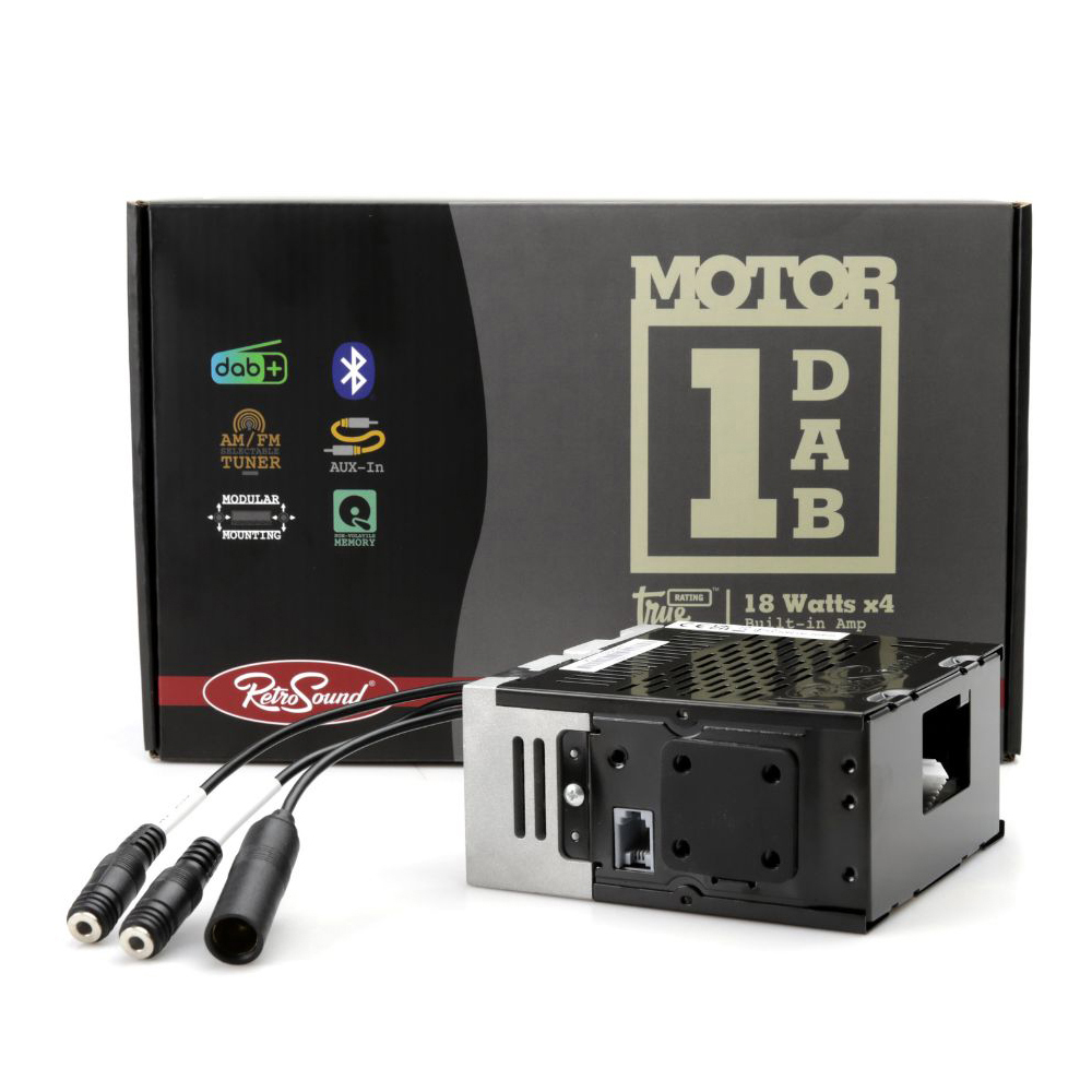 Radio modul RETROSOUND MOTOR-1DAB-1 FM/DAB+/BT (bez zaslona, bez tipki)-0