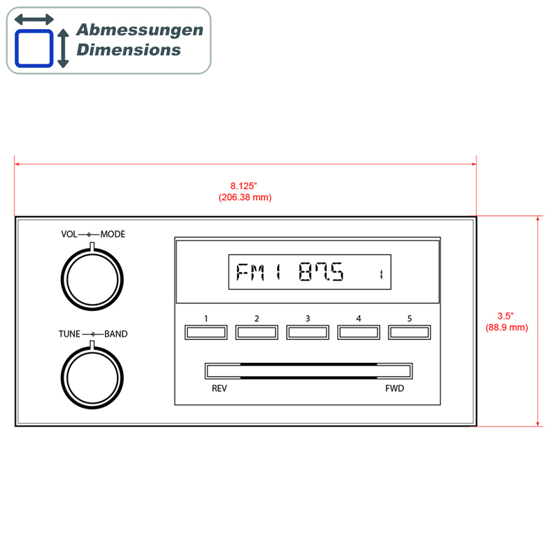 Display Unit RETROSOUND New York-1