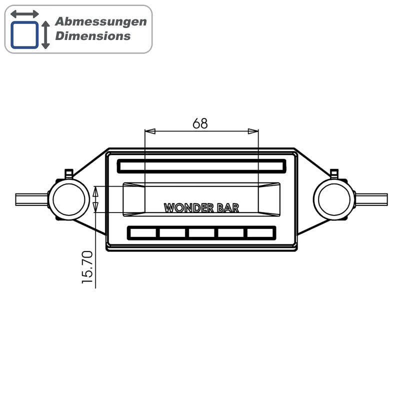Display Unit RETROSOUND Wonderbar WB3 small display-8