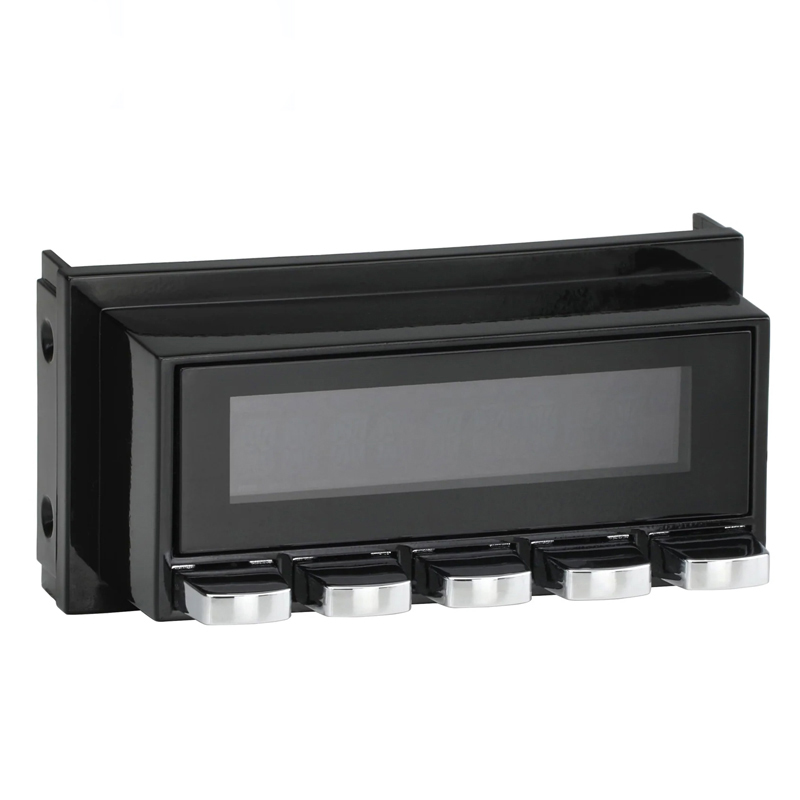 Display Unit RETROSOUND FACE-LB-BC crna boja s kromiranim gumbima