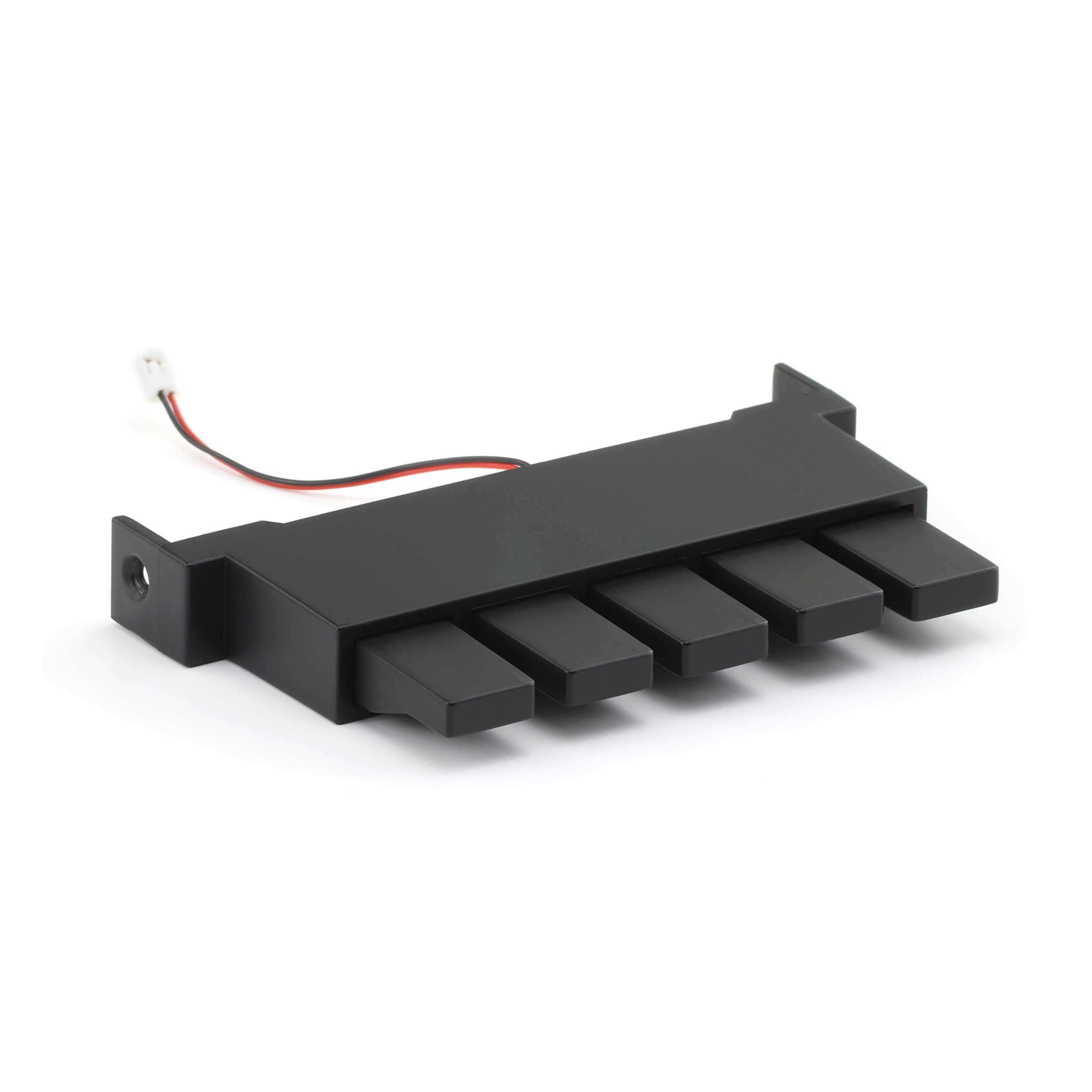 Dijelovi → RETROSOUND → Push-button assembly for Model Redondo, krom s crnim gumbima
