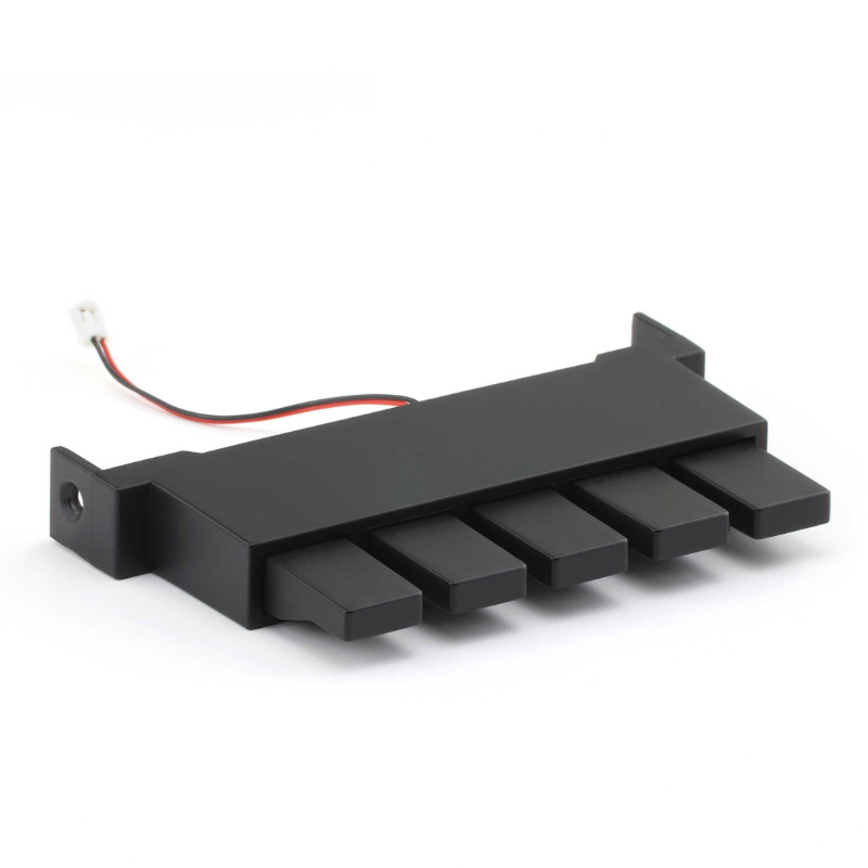 Dijelovi → RETROSOUND → Push-button assembly for Model Redondo, krom s crnim gumbima-1