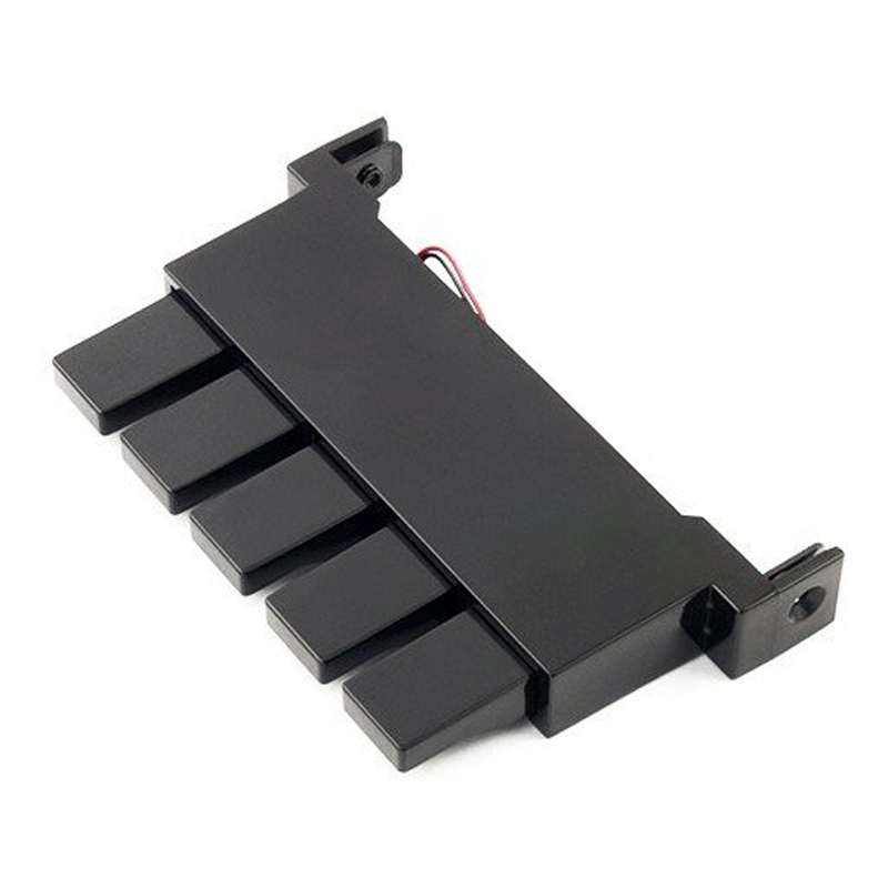 Dijelovi → RETROSOUND → Push-button assembly for Model Redondo, krom s crnim gumbima-5