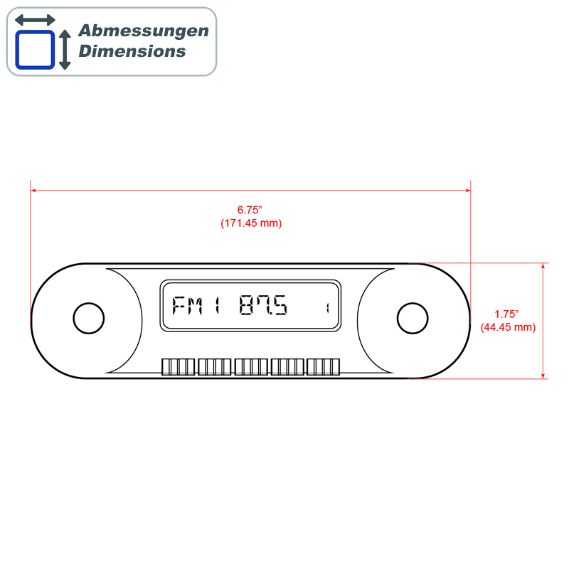 Display unit RETROSOUND Huntington-1