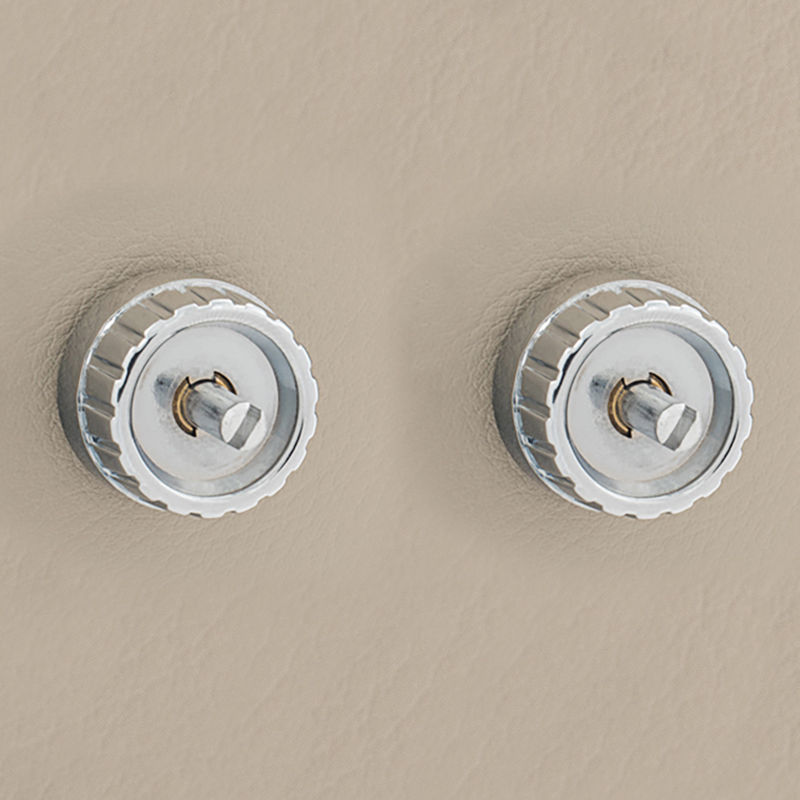 Kontrolni prstenovi RETROSOUND Rear control rings, plastični, kromirani-1
