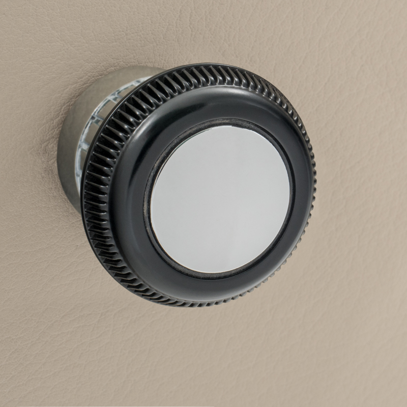 Kontrolni prstenovi RETROSOUND Rear control rings, plastični, kromirani-8