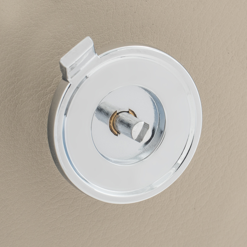 Kontrolni prstenovi RETROSOUND Rear control rings, plastični, kromirani