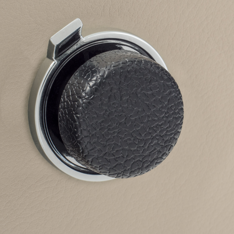 Kontrolni prstenovi RETROSOUND Rear control rings, plastični, kromirani-3