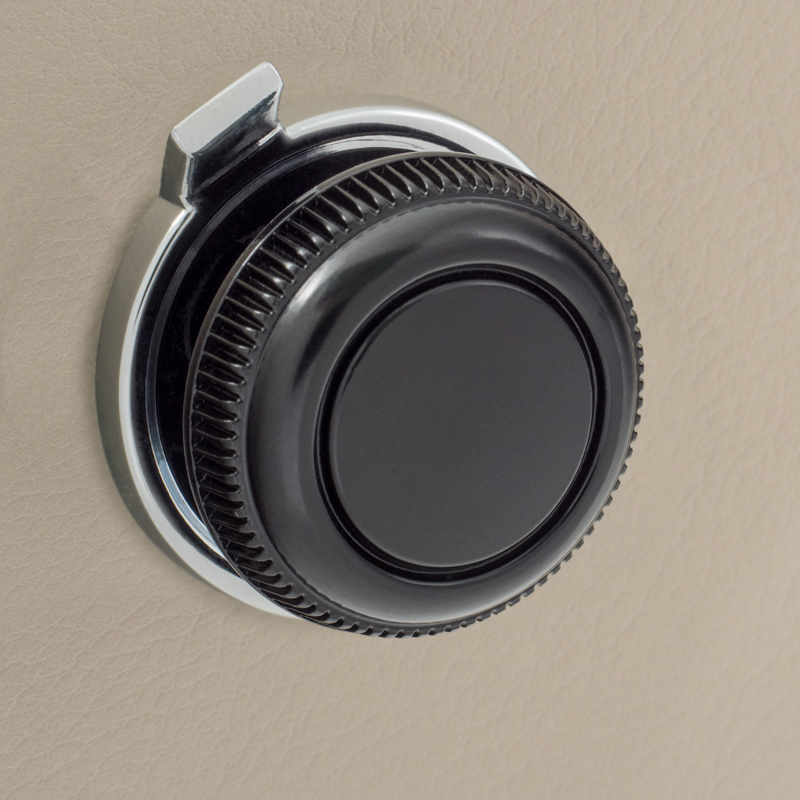 Kontrolni prstenovi RETROSOUND Rear control rings, plastični, kromirani-9
