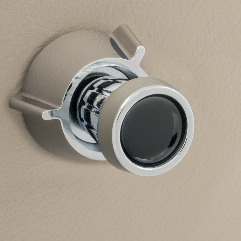 Kontrolne tipke RETROSOUND Front Knobs, plastične, crne-7