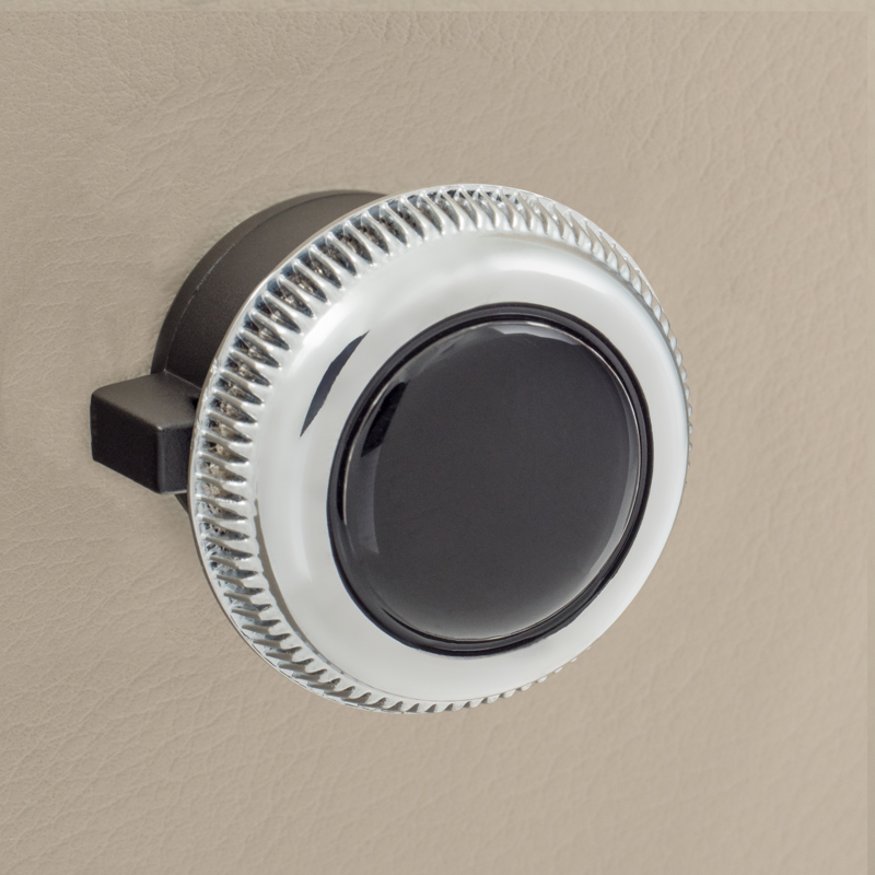 Kontrolne tipke RETROSOUND Front Knobs, plastične, crne-2