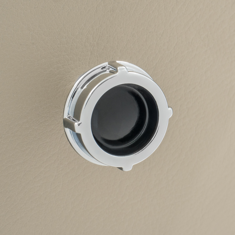 Kontrolne tipke RETROSOUND Front Knobs, plastične, crne