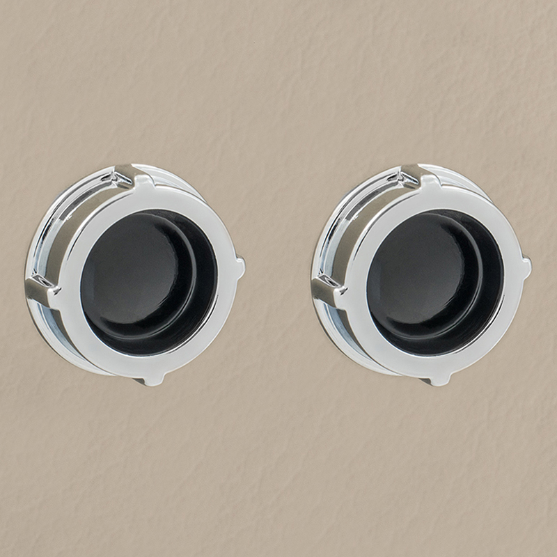 Kontrolne tipke RETROSOUND Front Knobs, plastične, crne-1