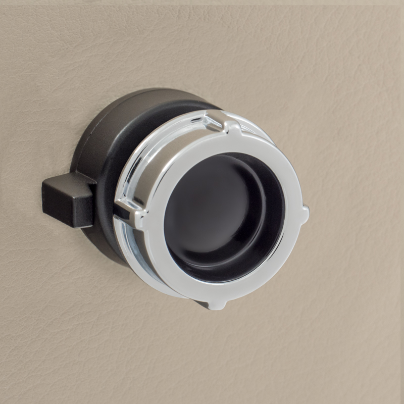 Kontrolne tipke RETROSOUND Front Knobs, plastične, crne-2
