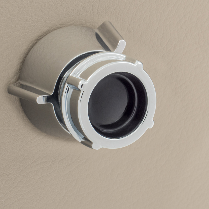 Kontrolne tipke RETROSOUND Front Knobs, plastične, crne-7