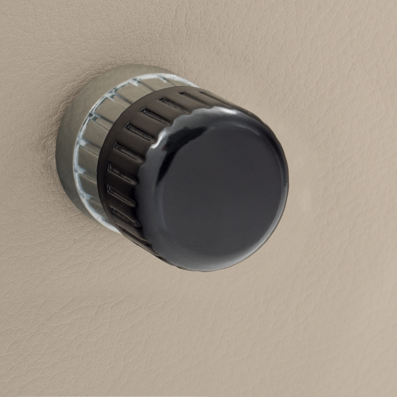 Kontrolne tipke RETROSOUND Front Knobs, plastične, crne-10