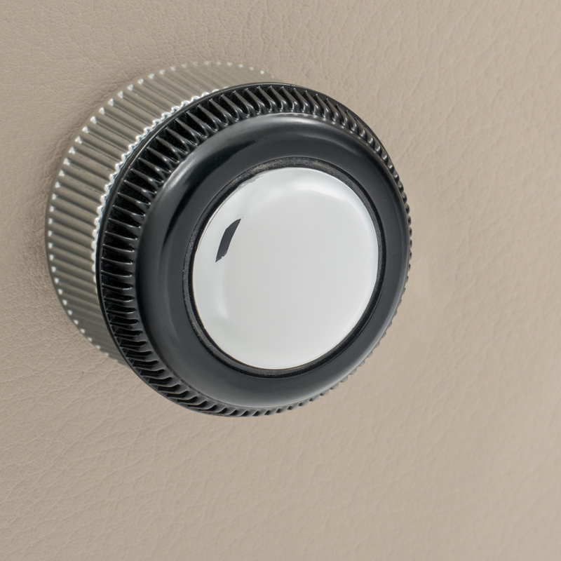 Kontrolne tipke RETROSOUND Front Knobs, plastične, kromirane-10