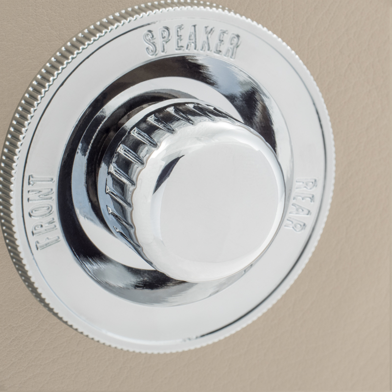 Kontrolne tipke RETROSOUND Front Knobs, plastične, kromirane-10