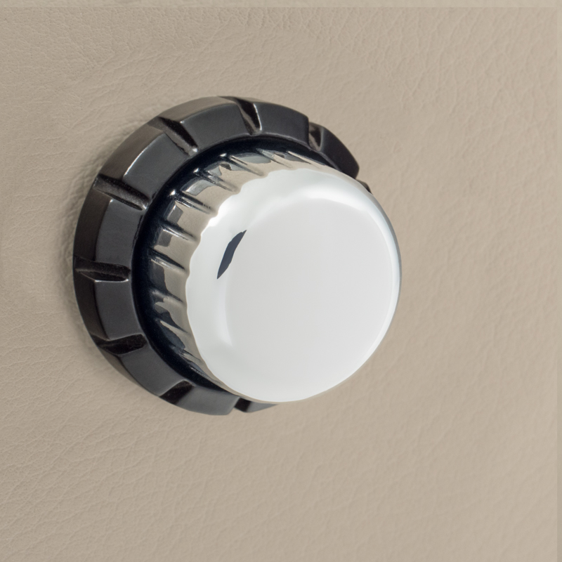 Kontrolne tipke RETROSOUND Front Knobs, plastične, kromirane-3