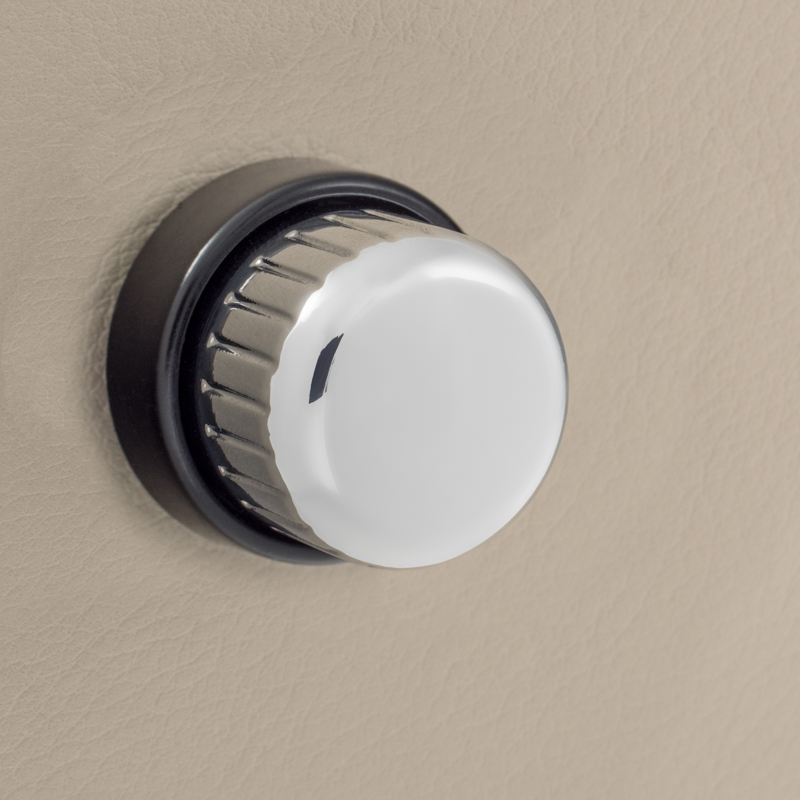 Kontrolne tipke RETROSOUND Front Knobs, plastične, kromirane-4